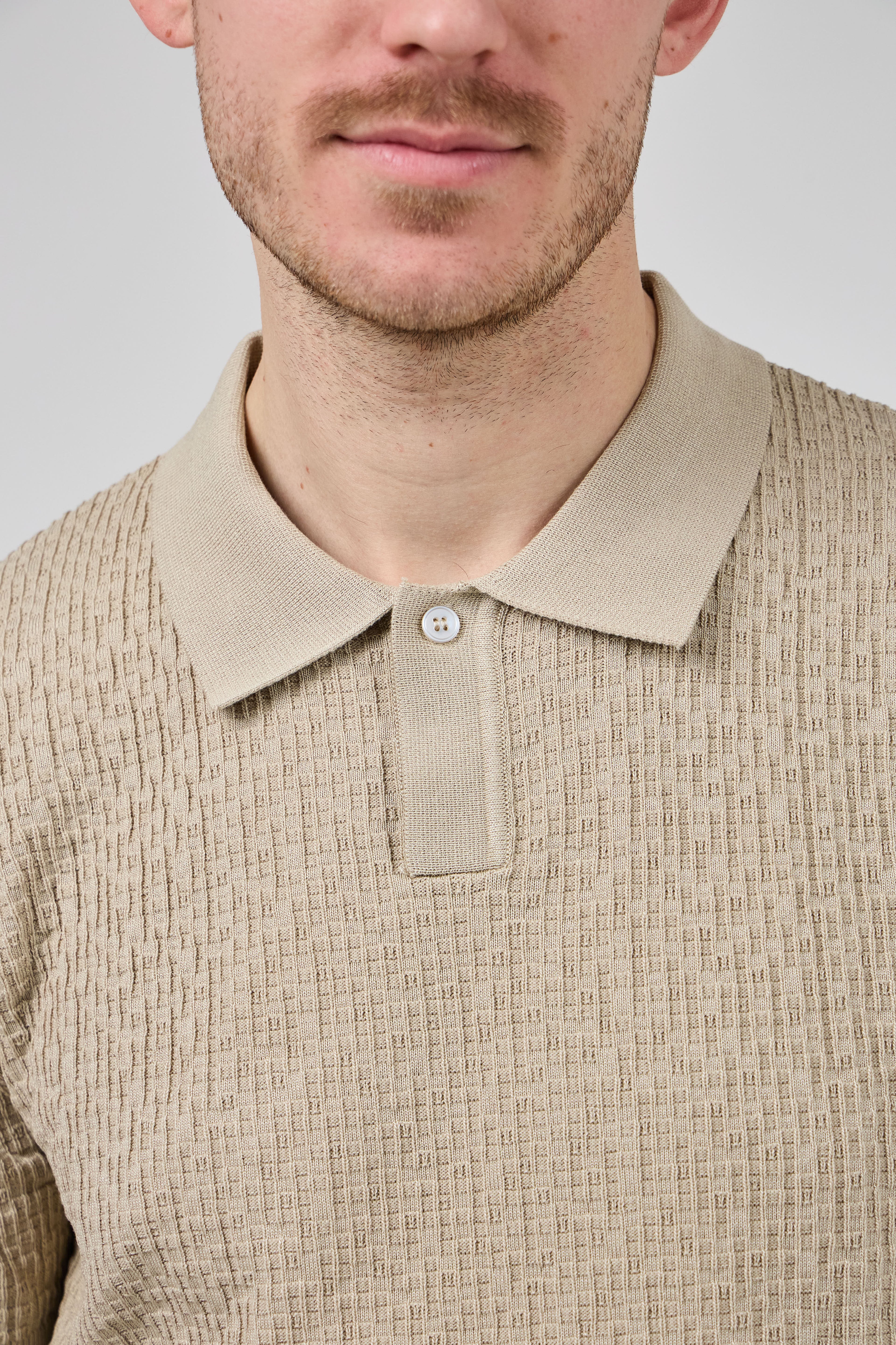 Polo en maille  Homme à Manches Courtes avec Col Classique