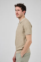 Polo en maille  Homme à Manches Courtes avec Col Classique