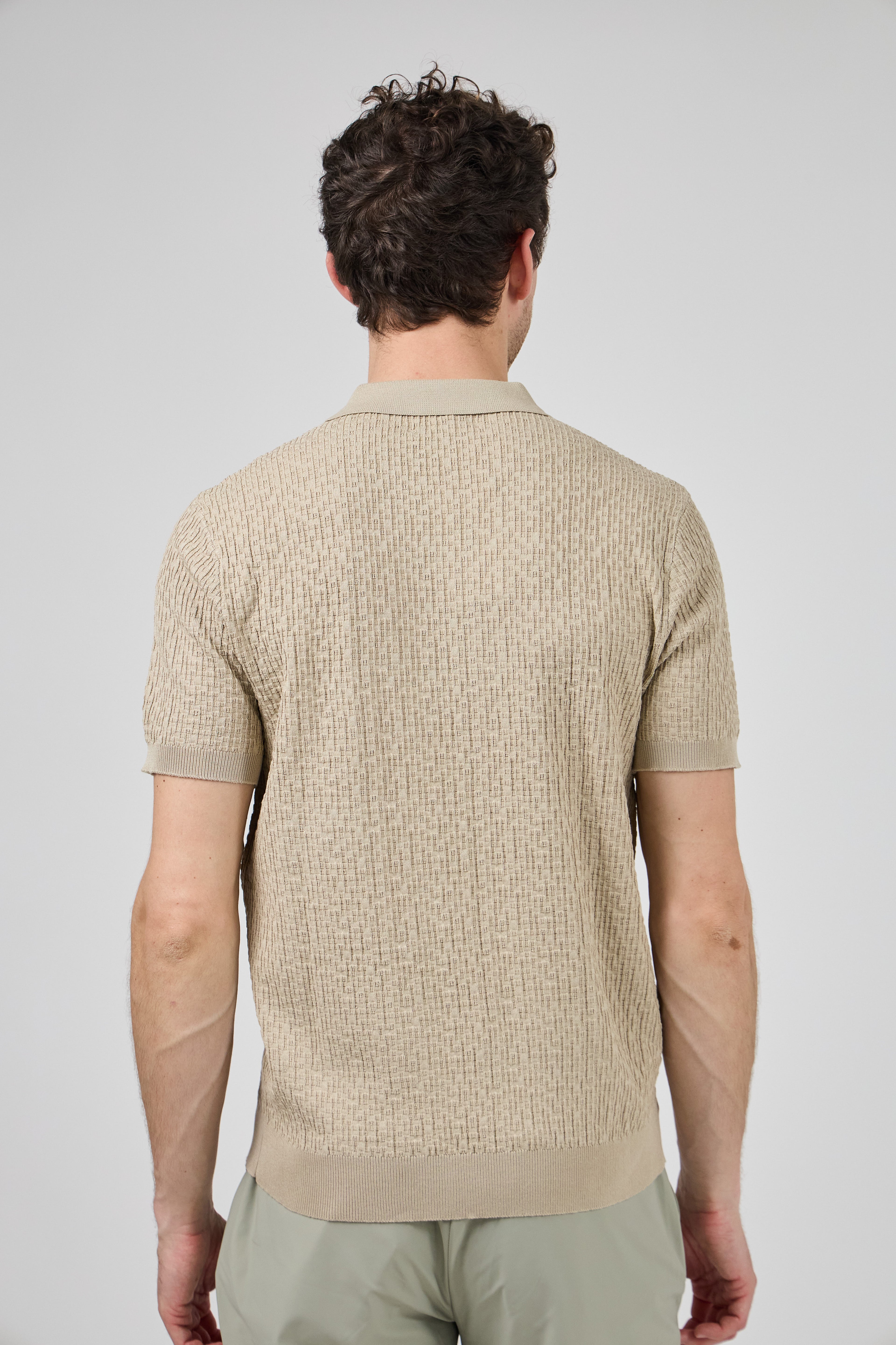 Polo en maille  Homme à Manches Courtes avec Col Classique