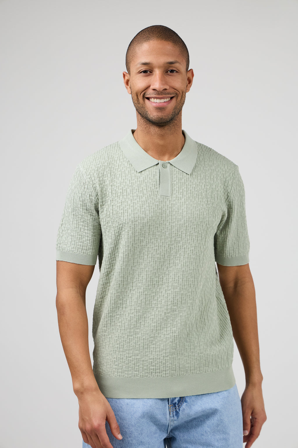 Polo en maille  Homme à Manches Courtes avec Col Classique