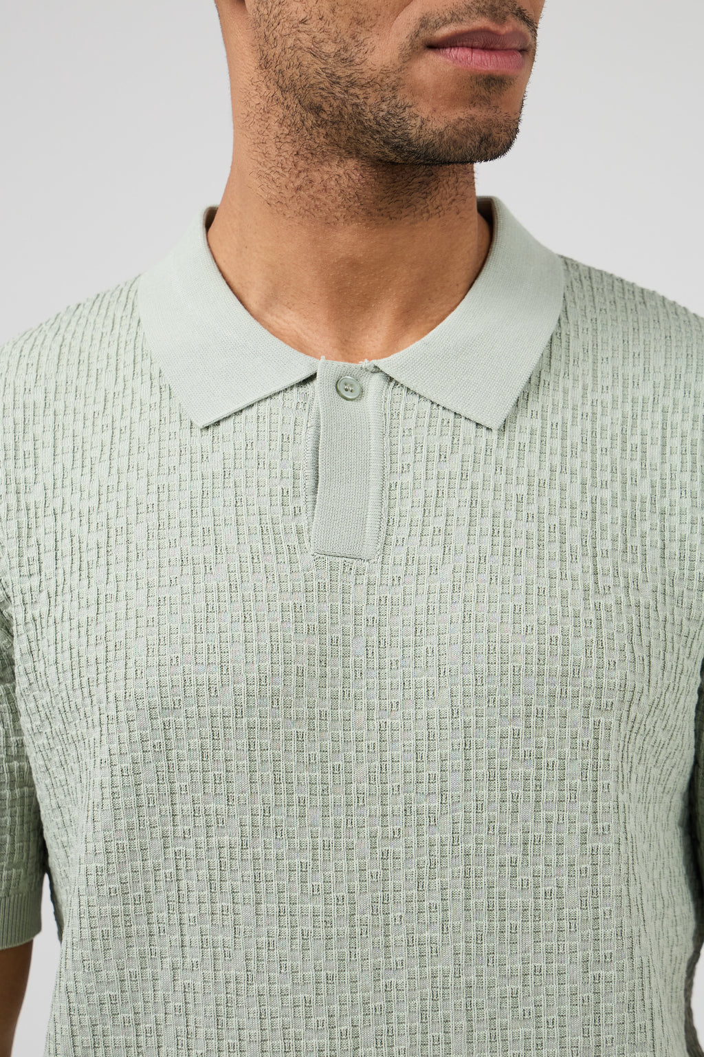 Polo en maille  Homme à Manches Courtes avec Col Classique