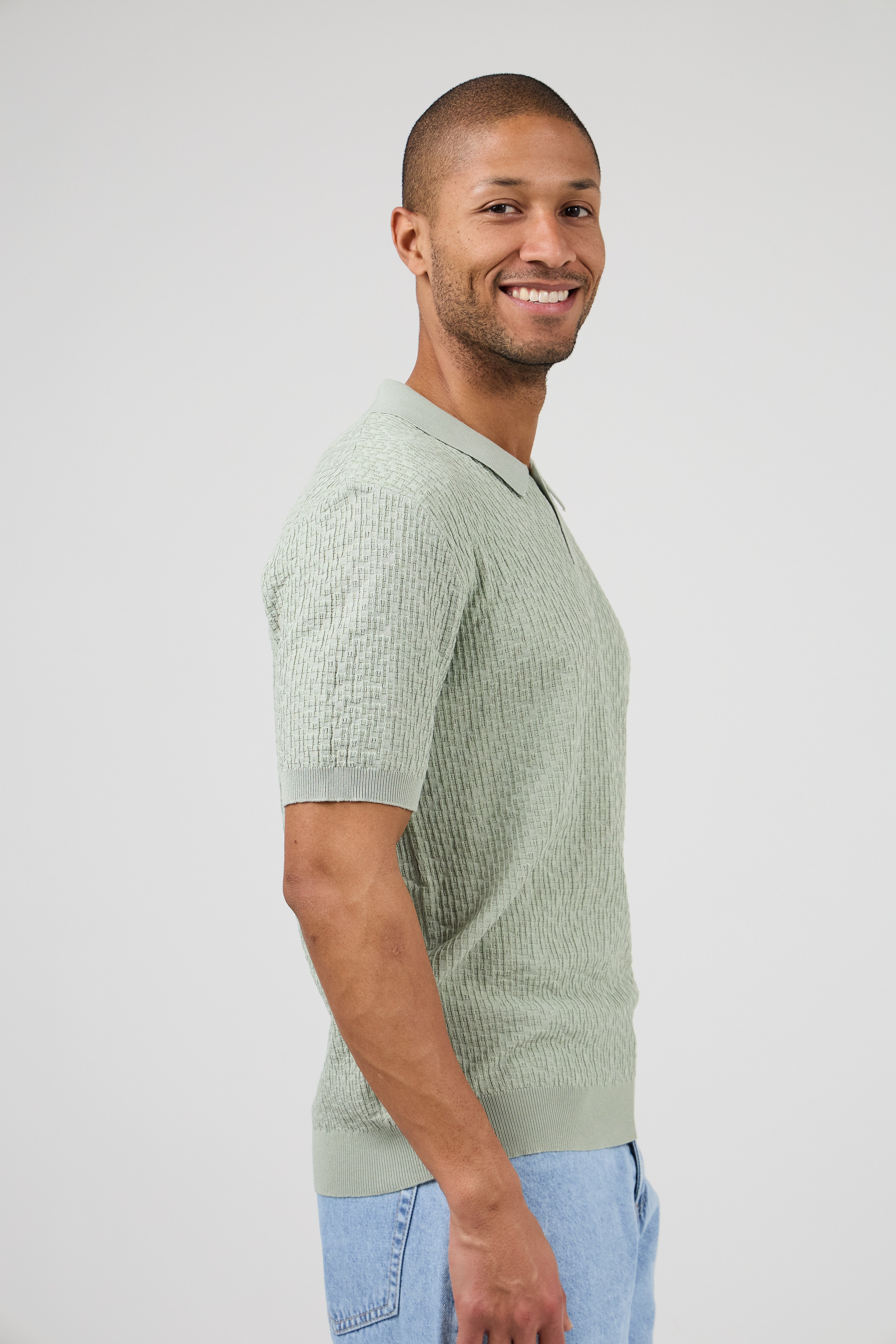 Polo en maille  Homme à Manches Courtes avec Col Classique