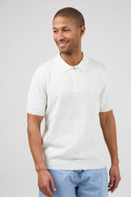 Polo Homme à Manches Courtes avec Col Zippé