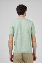 Polo Homme à Manches Courtes avec Col Zippé