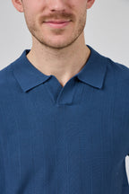 Polo en maille Homme à Manches Courtes au Style Élégant