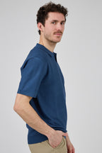 Polo en maille Homme à Manches Courtes au Style Élégant