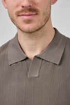 Polo en maille Homme à Manches Courtes au Style Élégant