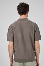 Polo en maille Homme à Manches Courtes au Style Élégant