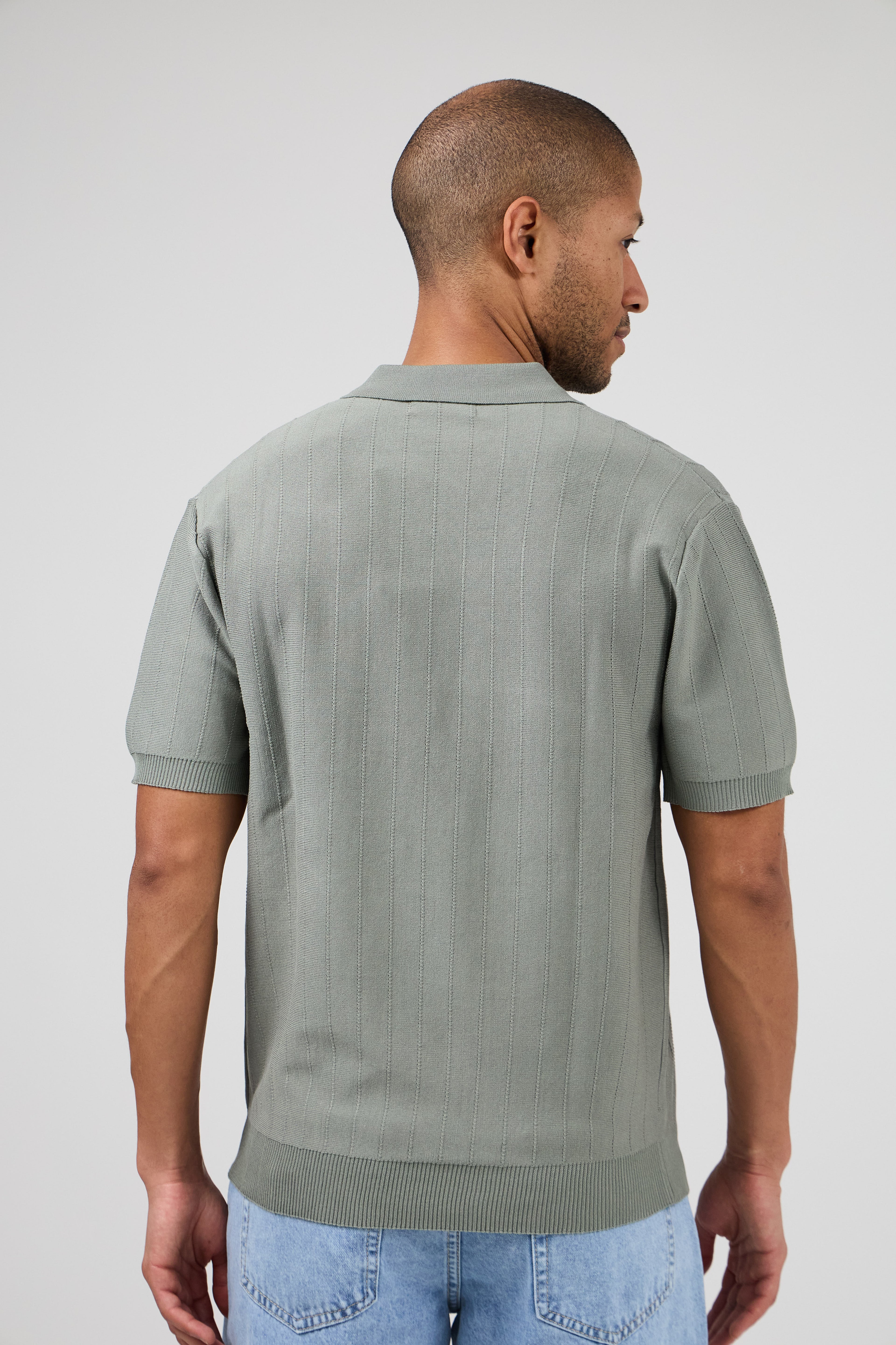 Polo en maille Homme à Manches Courtes au Style Élégant