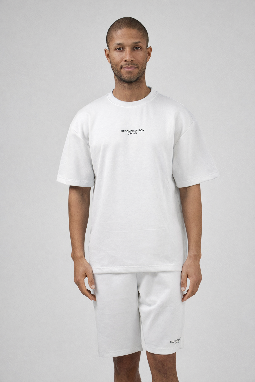 Ensemble décontracté pour homme avec t-shirt et short