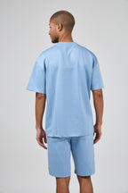 Ensemble décontracté pour homme avec t-shirt et short