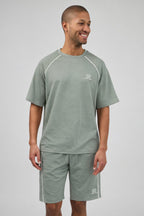 Ensemble tissu très doux pour homme – T-shirt et short confort