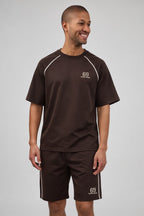 Ensemble tissu très doux pour homme – T-shirt et short confort