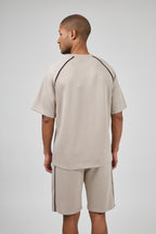 Ensemble tissu très doux pour homme – T-shirt et short confort