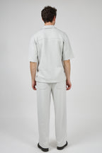 Ensemble Homme Chemise à Manches Courtes et Pantalon