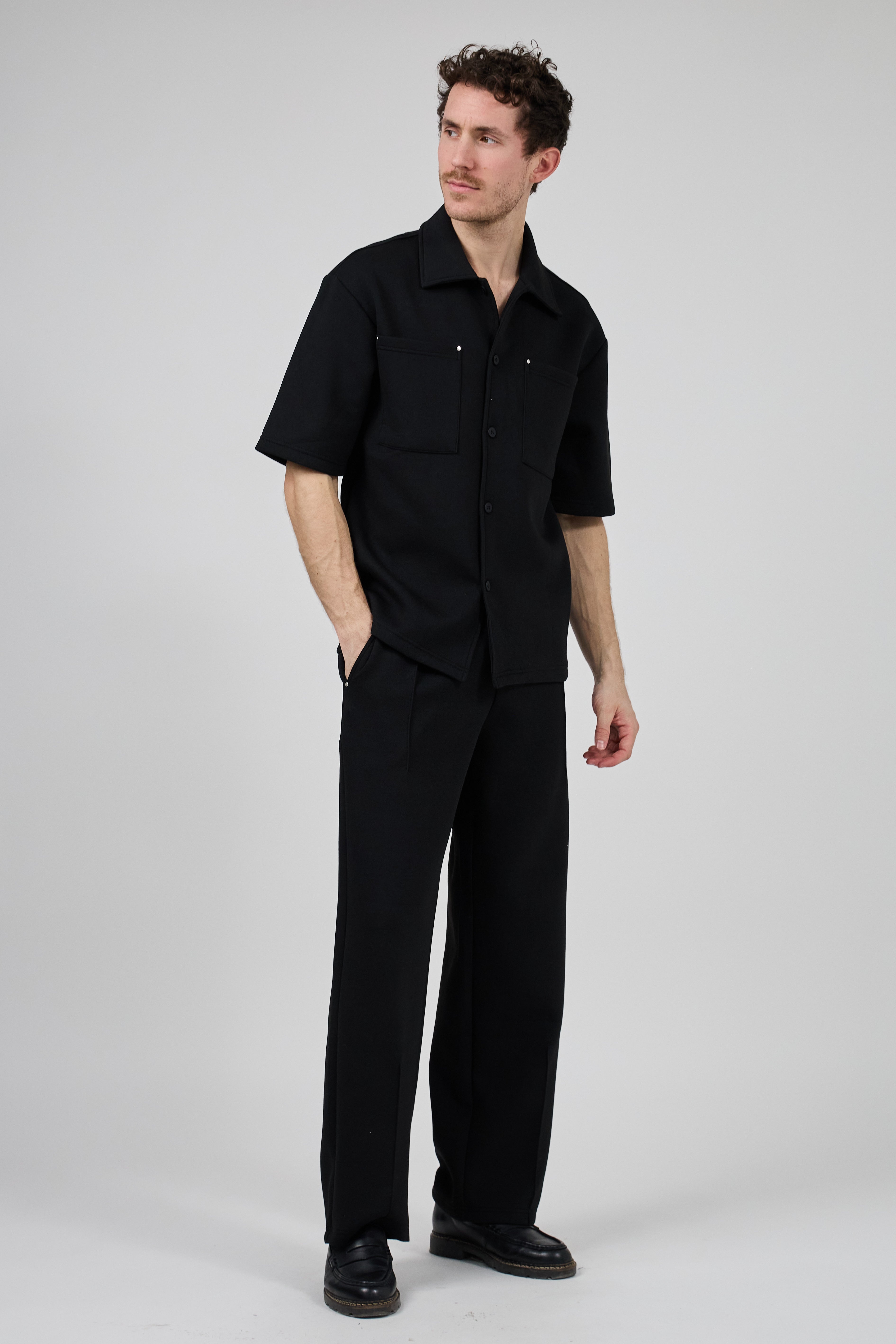 Ensemble Homme Chemise à Manches Courtes et Pantalon