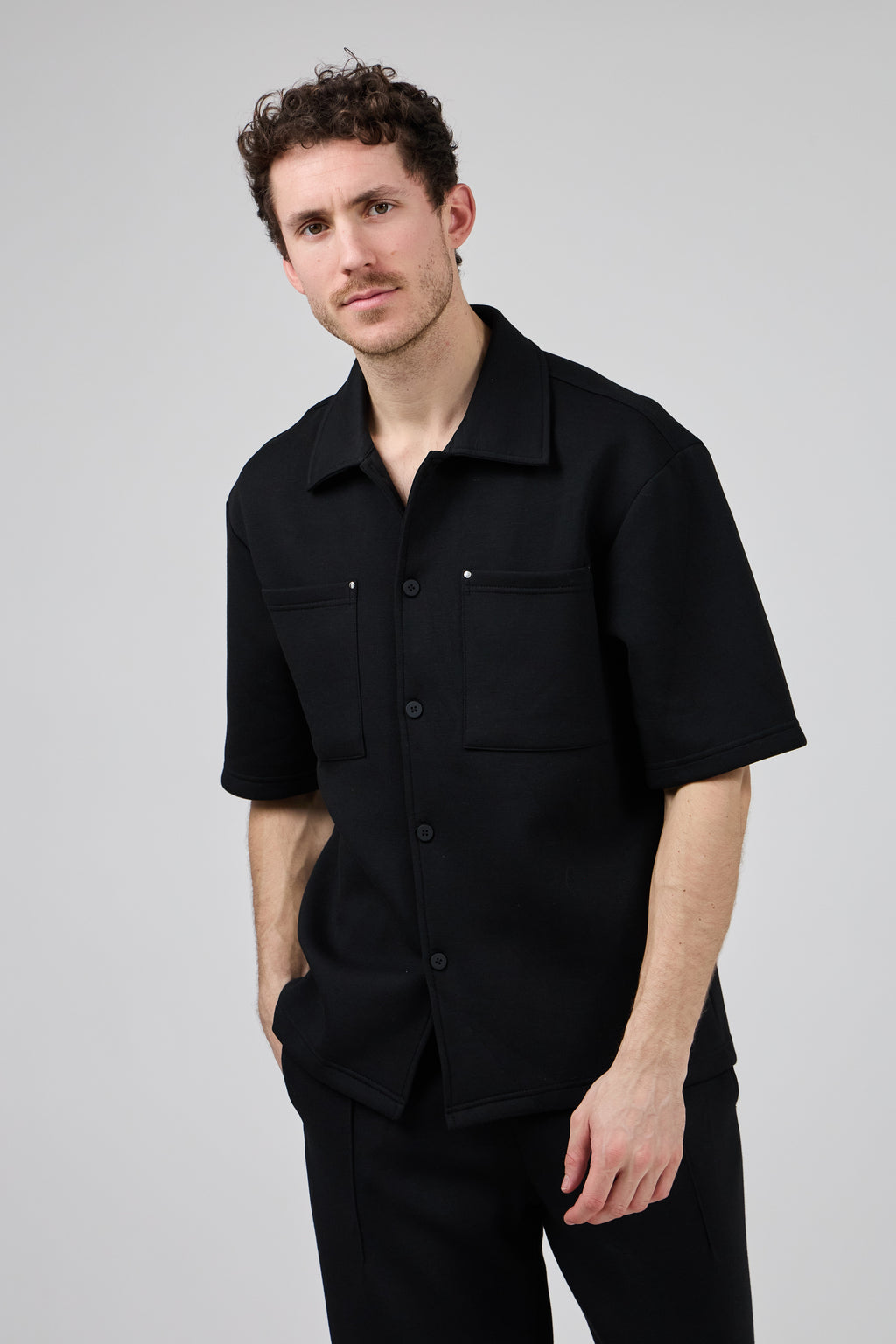 Ensemble Homme Chemise à Manches Courtes et Pantalon
