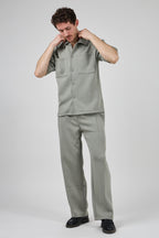 Ensemble Homme Chemise à Manches Courtes et Pantalon