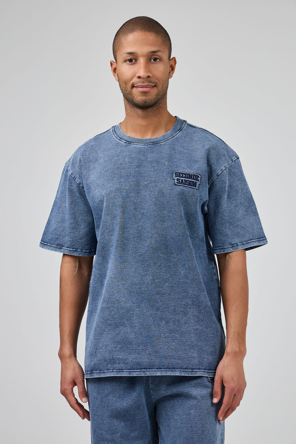 Ensemble délaver pour homme avec t-shirt et pantalon