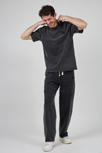 Ensemble délaver pour homme avec t-shirt et pantalon