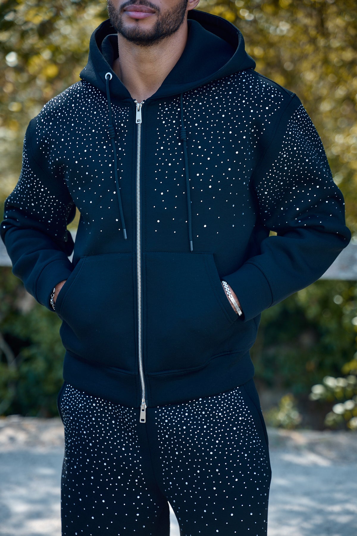 Ensemble néoprène avec strass