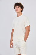 Plain Washed T-Shirt - White