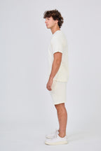 Plain Washed T-Shirt - White