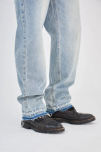 Medium Blue Wide Jeans