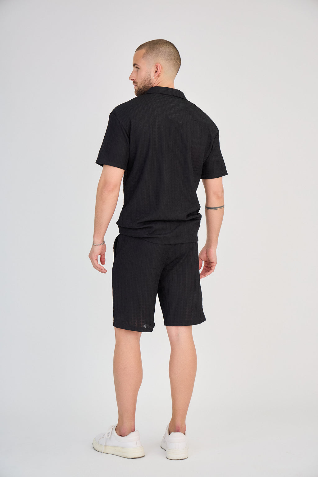 Ensemble Texturé Noir