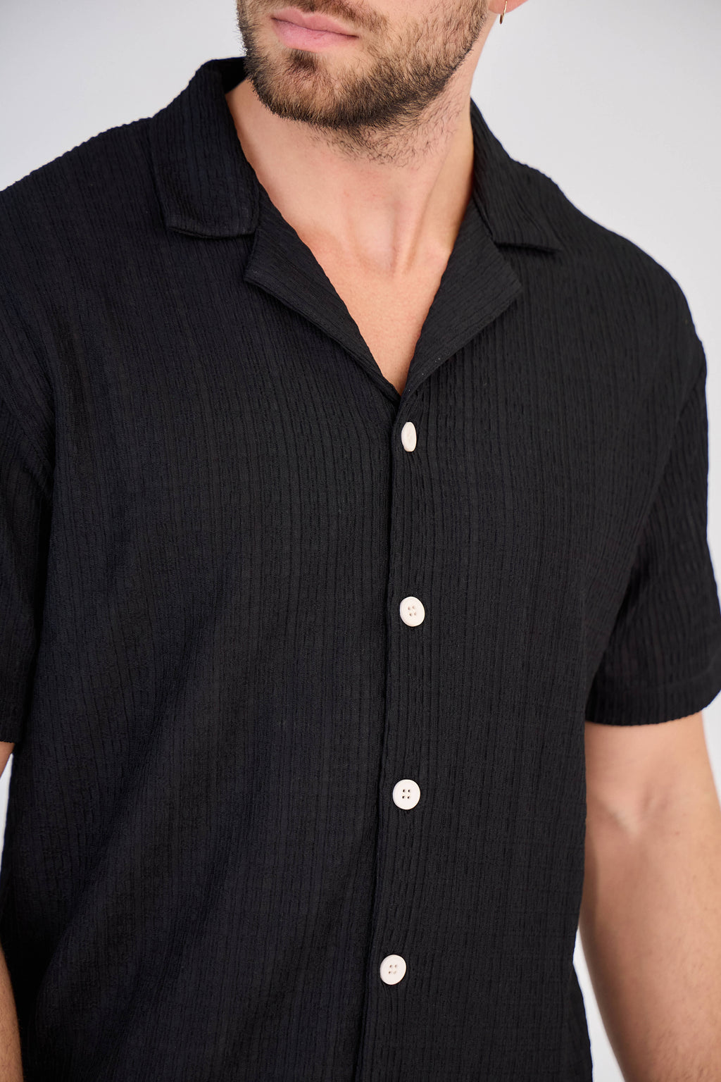 Ensemble Texturé Noir