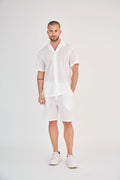 Ecru Relief Stripe Set