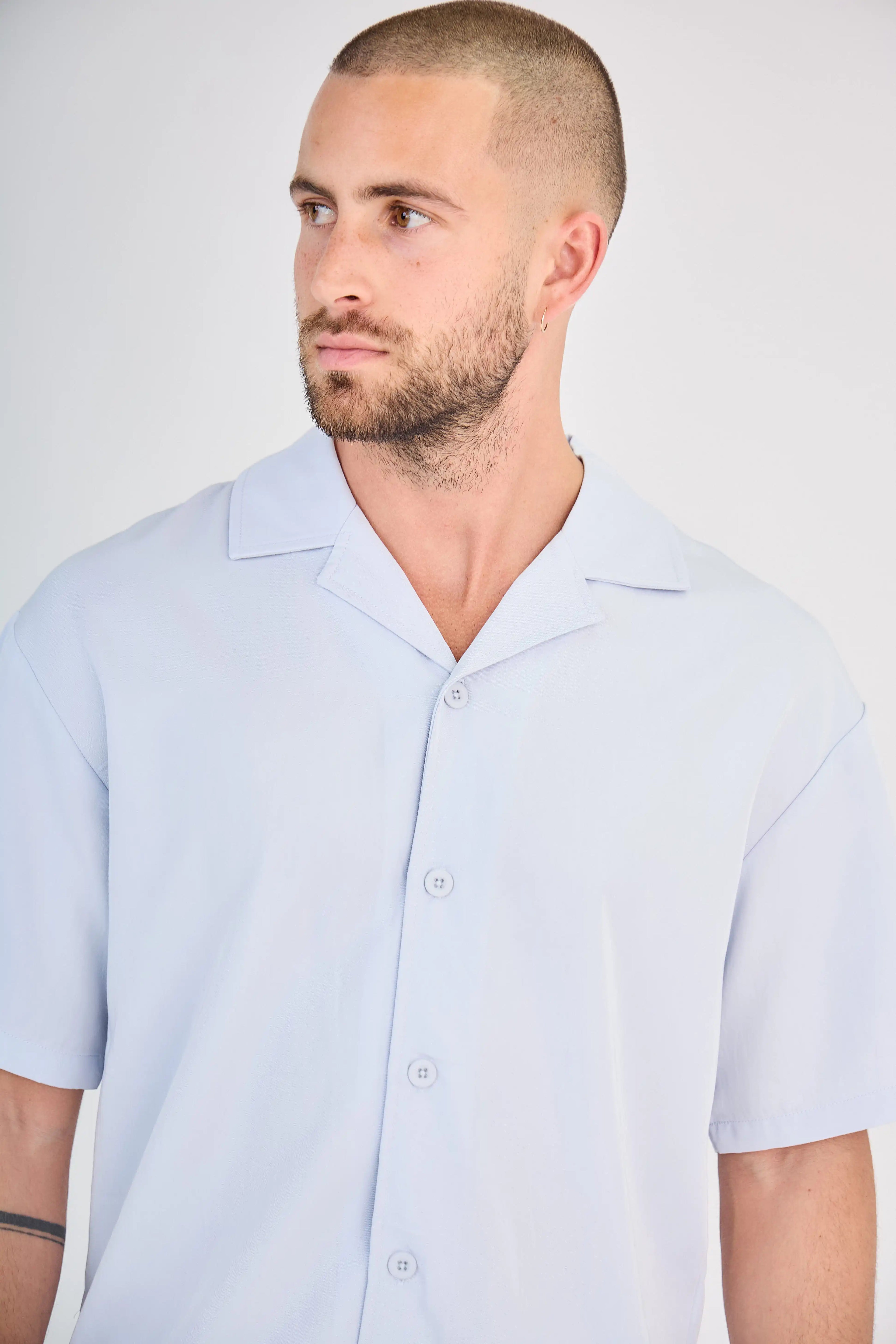 Ensemble Fluide Bleu Clair Short