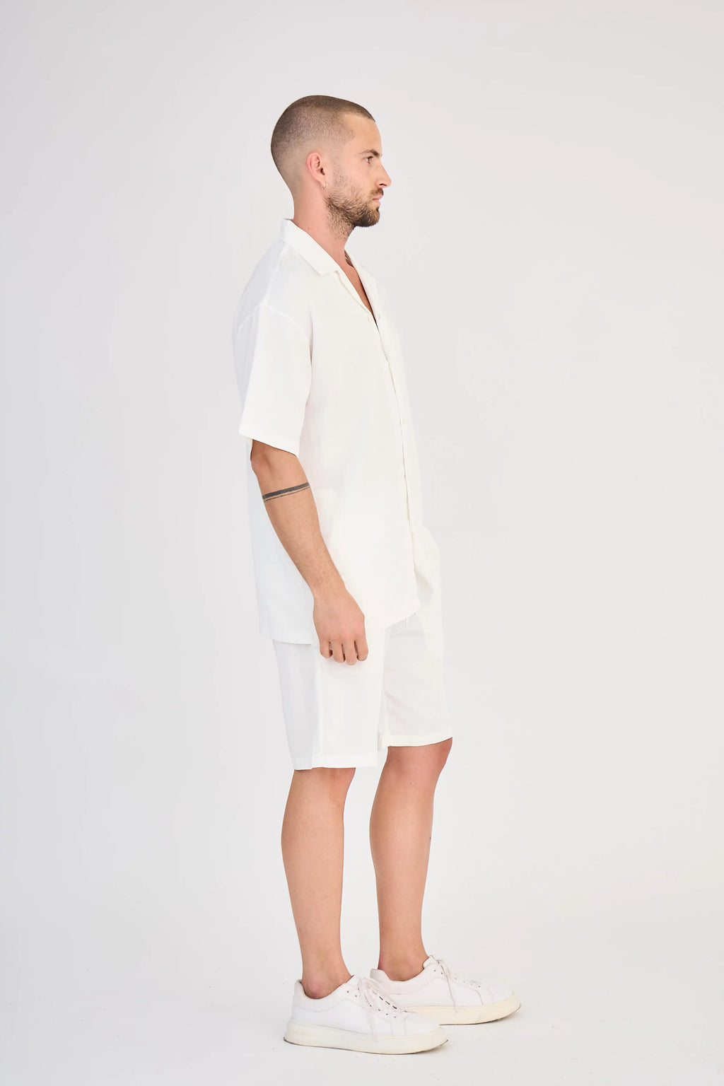 Ensemble Fluide Blanc Short