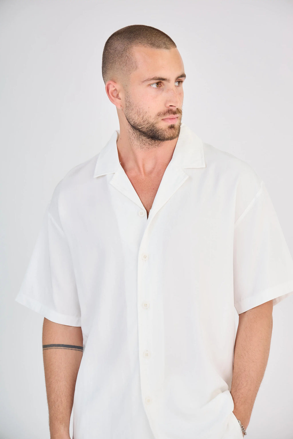 Ensemble Fluide Blanc Pantalon