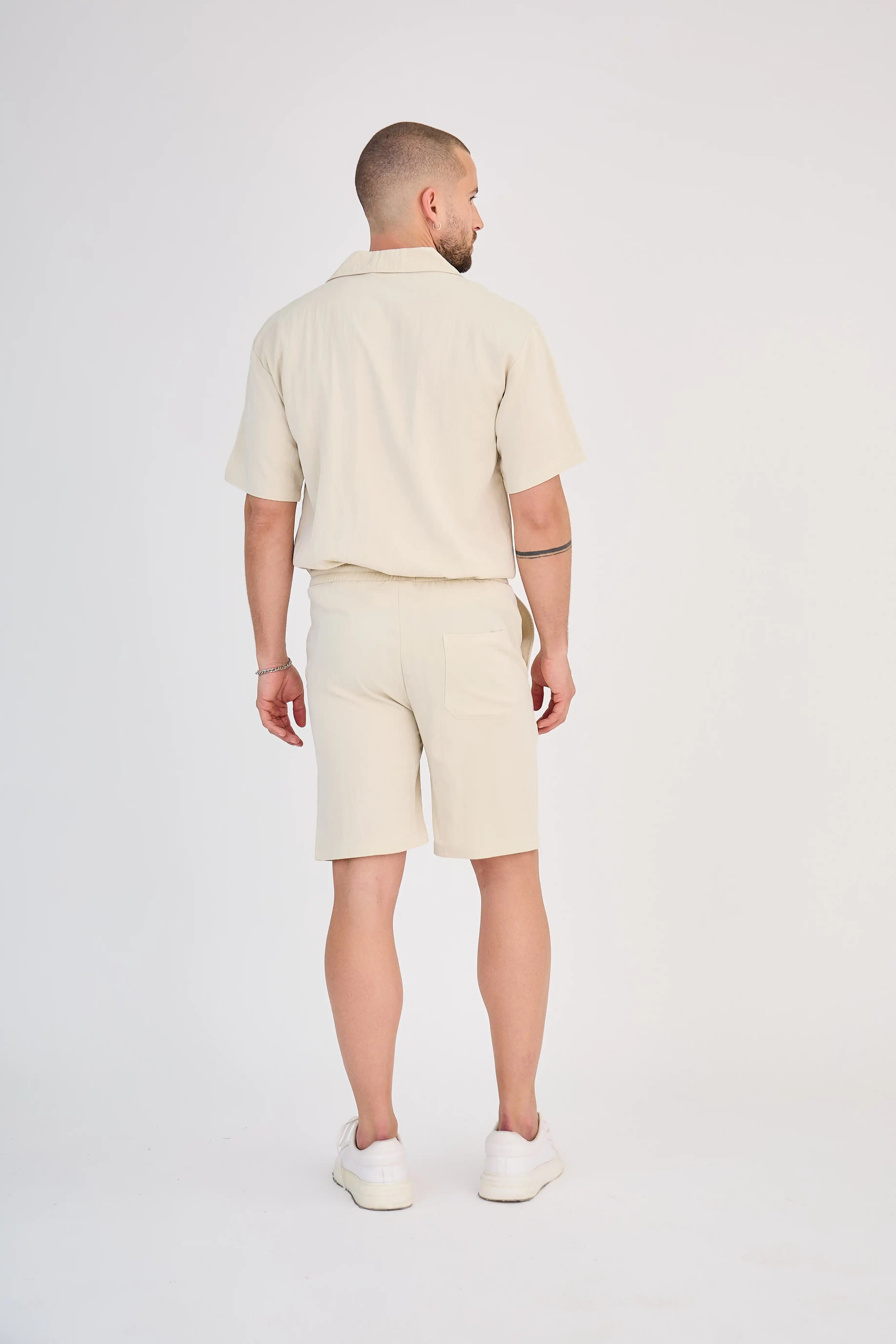 Ensemble Fluide Beige Short