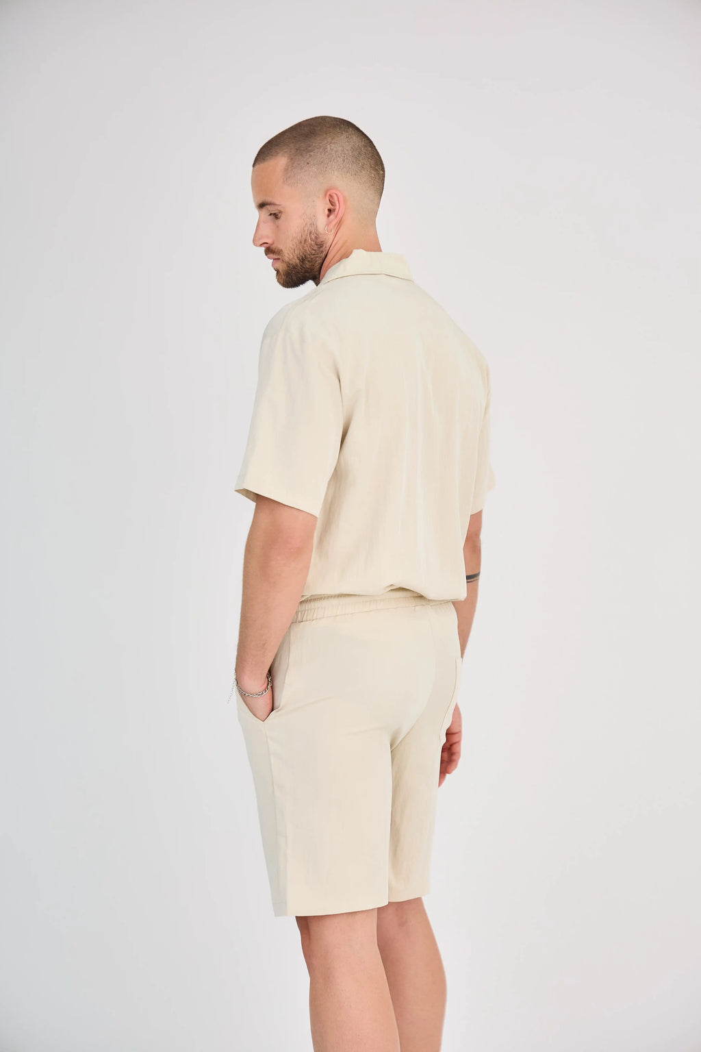 Ensemble Fluide Beige Short