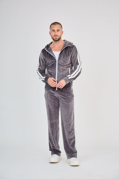Velvet Zipped Set