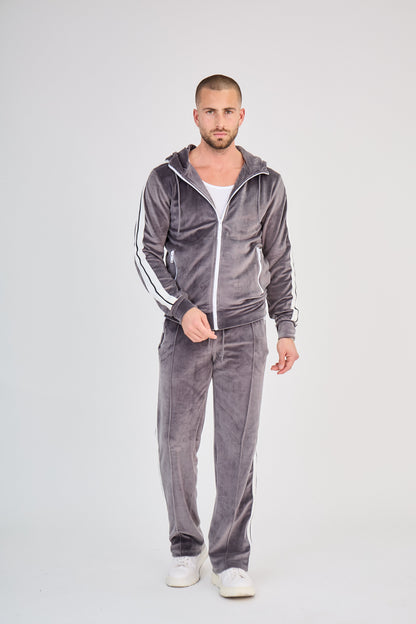 Velvet Zipped Set