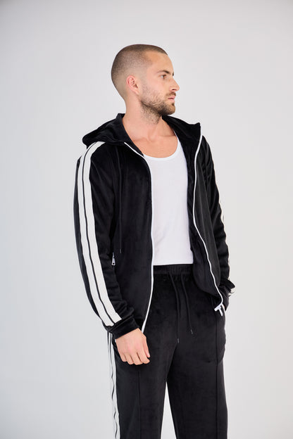 Velvet Zipped Set