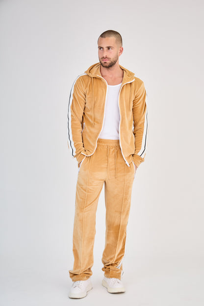 Velvet Zipped Set