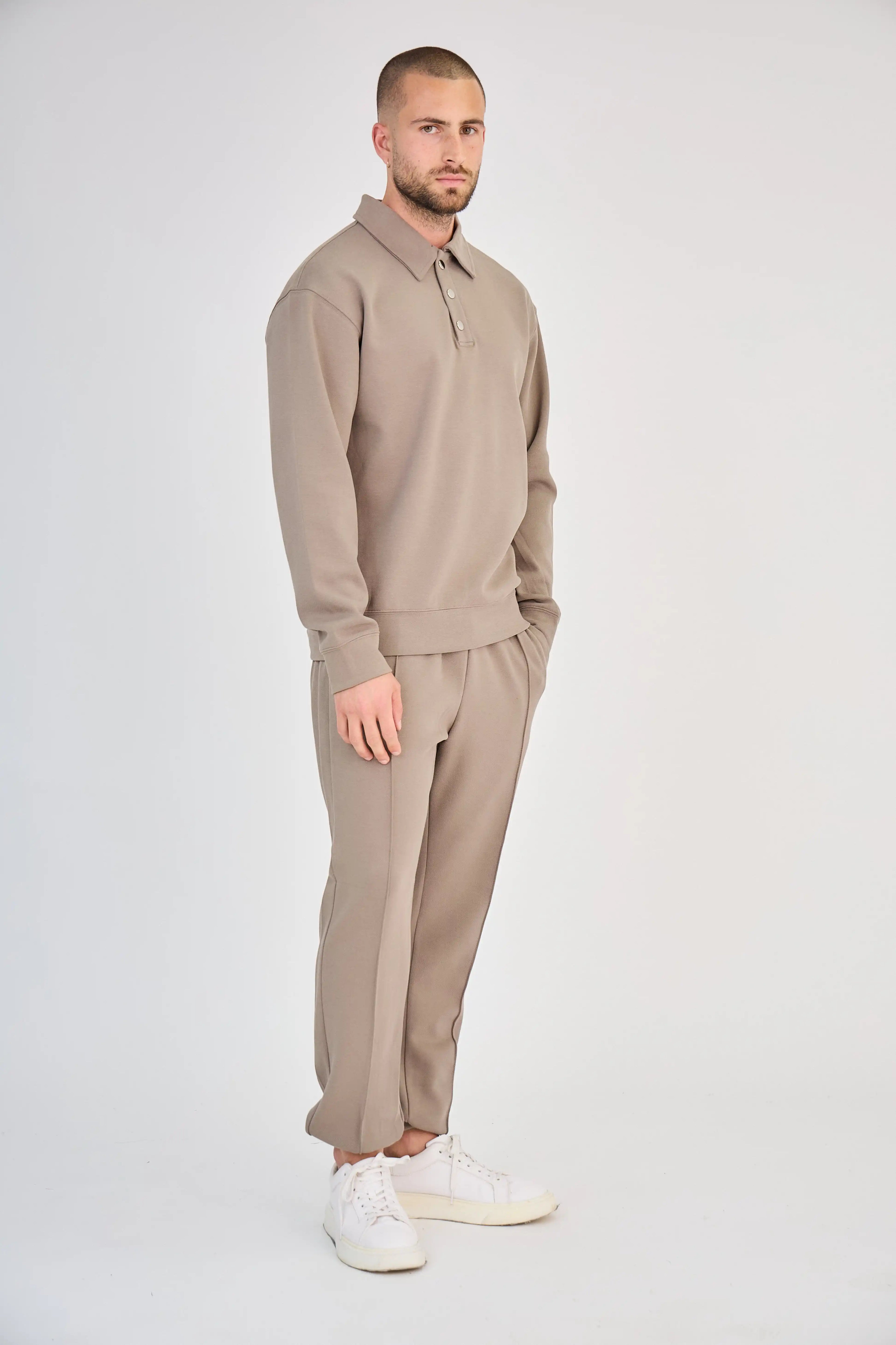 Ensemble Polo Chic Taupe