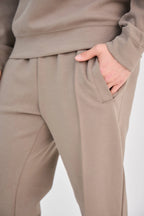 Chic Taupe Polo Set