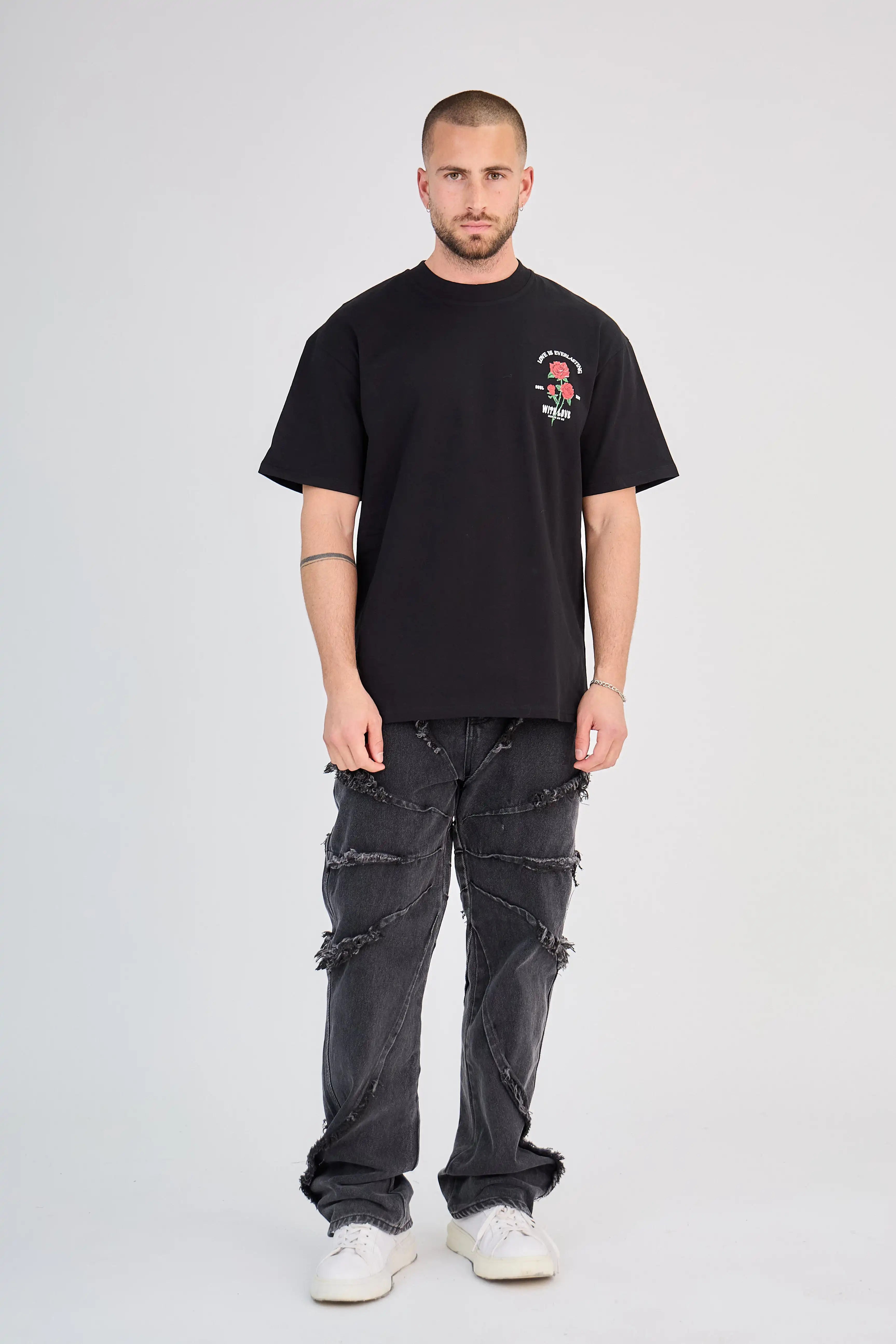 Jean Noir Couture Déstructurée