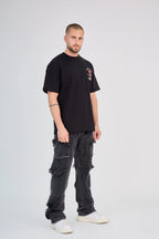 Black Jean Unstructured Couture