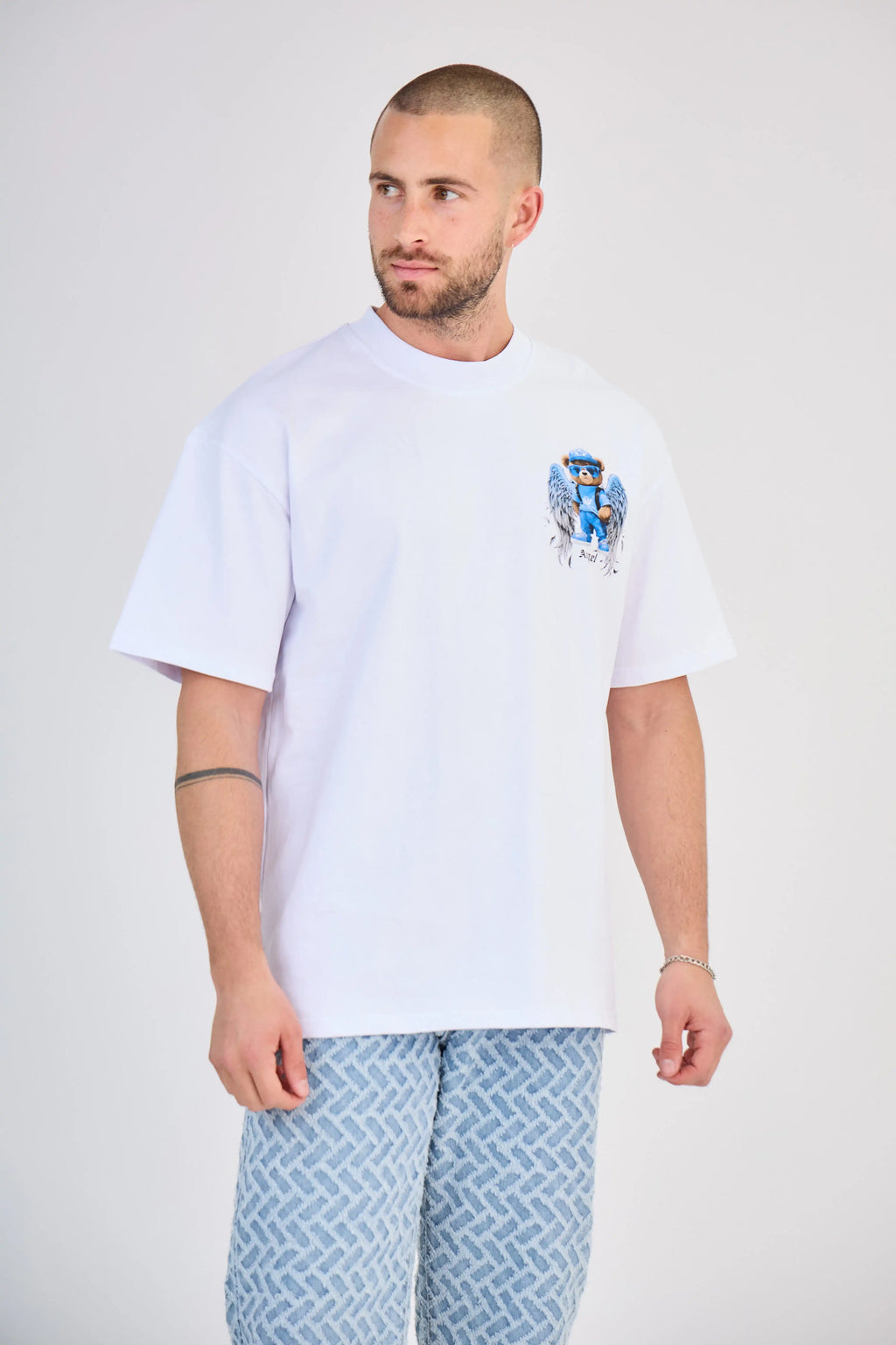 Jean Bleu Motif Répété