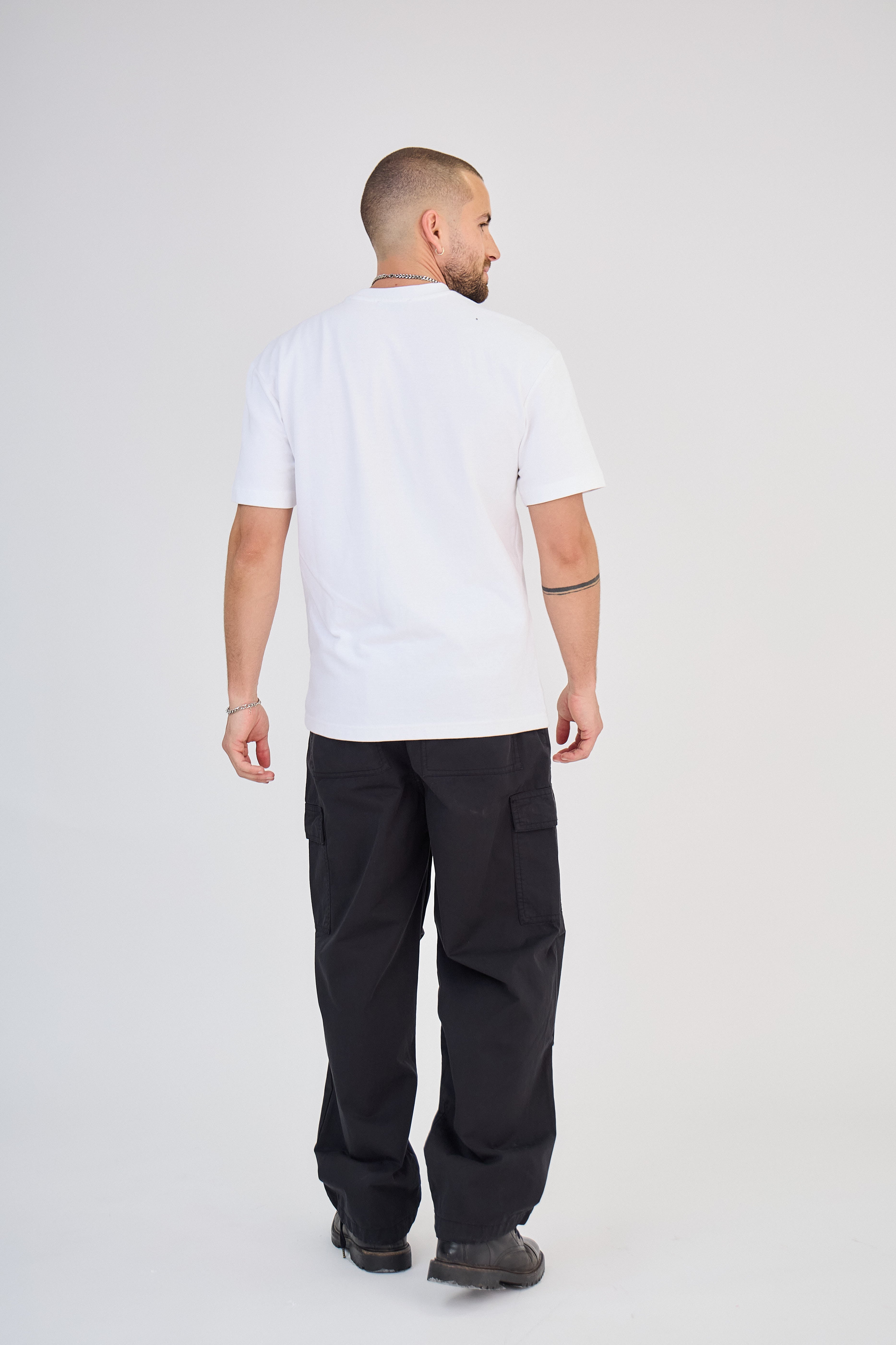 Pantalon Cargo Noir Classic