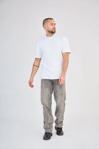 Bleached Gray Jeans