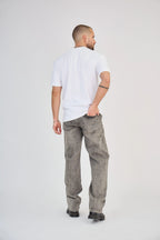 Bleached Gray Jeans