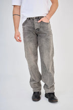 Bleached Gray Jeans