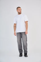 Classic Washed Grey Jeans